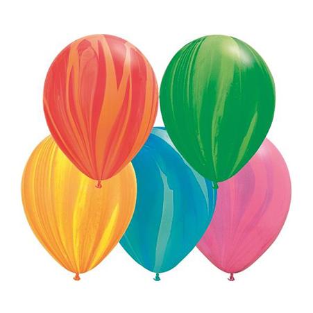 Latexballon Marmoriert